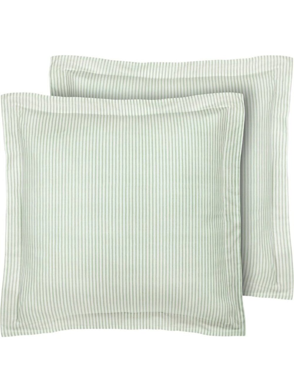 2 Pack European Shams - Soft 100% Cotton Pillow Covers for Cozy Home Decor
